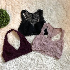 Victoria’s Secret Lace Bralettes